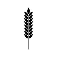 Weizen-Icon-Vektor. Getreide Abbildung Zeichen. Erntesymbol. Farm-Logo. vektor