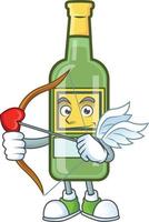 Cartoon-Whisky-Flasche vektor