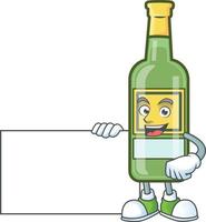 Cartoon-Whisky-Flasche vektor