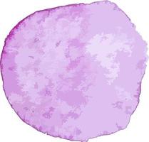 rosa pinselstrich aquarell zeichnung kreis punkt isoliert clipart vektor