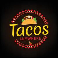 Tacos-Logo eps vektor
