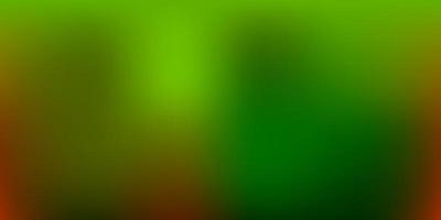 dunkelgrüner, gelber Vektorgradienten-Unschärfehintergrund. vektor