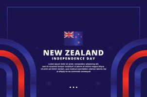 ny zealand oberoende dag bakgrund för hälsning ögonblick vektor