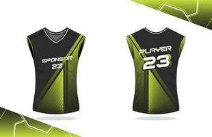 Basketball-Tanktop-Jersey-Design vektor