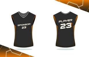 basketboll linne jersey design vektor