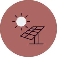 Solarpanel-Vektorsymbol vektor