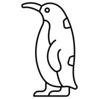 pingvin som kan lätt redigera eller ändra vektor