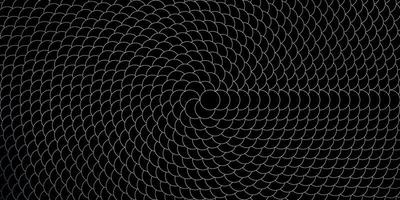 dunkelgrauer Vektorhintergrund mit Kreisen. vektor