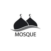 islamisk logotyp, moské vektor