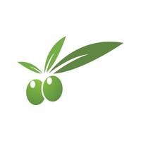 Olive Logo-Vorlage vektor