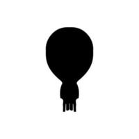 Glühbirnen-Symbol. kreatives Ideenplakat-Hintergrundsymbol der einfachen Art. Design-Element für das Logo der Glühbirne. Birne T-Shirt bedrucken. Vektor für Aufkleber.
