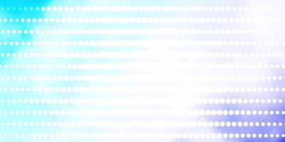 ljusrosa, blå vektorbakgrund med cirklar vektor