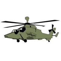 militär helikopter landning vektor design