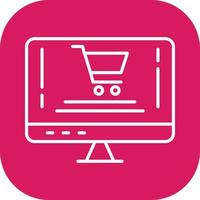 online shopping vektor ikon