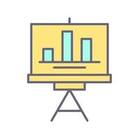 Statistik-Vektorsymbol vektor