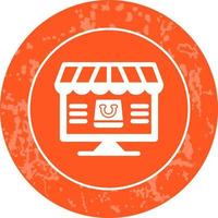 Online-Shopping-Vektor-Symbol vektor