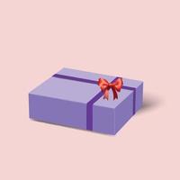 Überraschungsbox mit Geschenken und Geschenken mit Vektordesign vektor