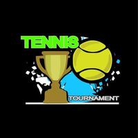 tennis logotyp design, sport, klubb, lag vektor