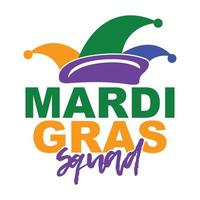 mardi gras trupp vektor