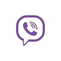 Viber-Logo-Vektor, freier Vektor des Viber-Symbols