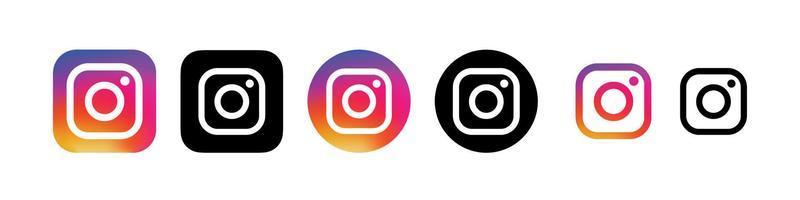 Instagram mobil app logotyp, Instagram app ikon, ig app fri vektor