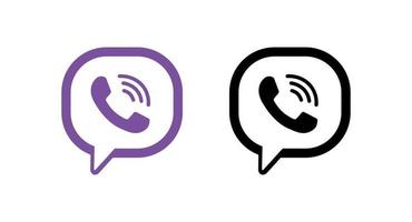 Viber-Logo-Vektor, freier Vektor des Viber-Symbols