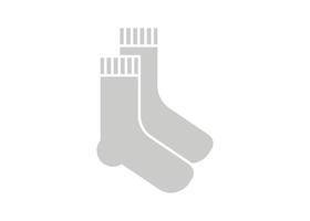 Socken Symbol Clip Art Illustration isoliert vektor