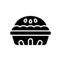 Muffin-Symbol für Ihre Website, Ihr Handy, Ihre Präsentation und Ihr Logo-Design. vektor