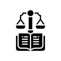 Gesetzessymbol für Ihre Website, Ihr Handy, Ihre Präsentation und Ihr Logo-Design. vektor