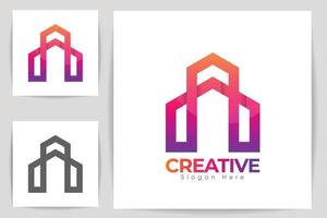 kreativ realistisk minimalistisk företag logotyp mall, excellent logotyp begrepp med premie vektor. kreativ unik realistisk företag hög kvalitet premie vektor logotyp.