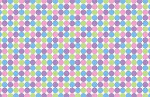 abstrakt polkadot pastell Färg bakgrund, den är mönster. vektor