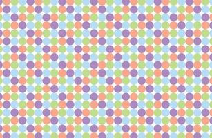 abstrakt polkadot pastell Färg bakgrund, den är mönster. vektor