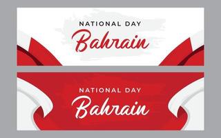 bahrain nationell dag design mall vektor