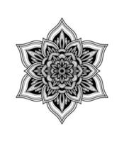 Vektor-Mandala-Tattoo-Designs vektor