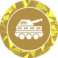 infanteri tank vektor ikon