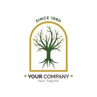 Baum-Logo-Sammlung pro Vektor