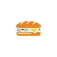 Sandwich-Icon-Design-Vektor-Illustration vektor