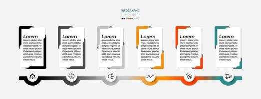 den rektangulära meddelanderutan kan användas för företag, reklamorganisationer eller broschyrer. infografisk. vektor