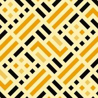 gult schackbräde med djärva linjer vektor