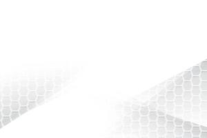 abstrakt vit och grå Färg, modern design bakgrund med geometrisk hexagonal form. vektor illustration.
