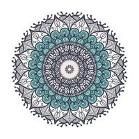 Mandala Linienvorlage vektor