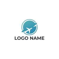 vektor enkel resa logotyp design