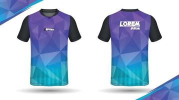 fotboll jersey design för sublimering, sport t skjorta design vektor