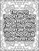 motiverande citat målarbok. inspirerande citat målarbok. positiva citat målarbok. bra vibrationer. motiverande svordom. motiverande typografi. vektor