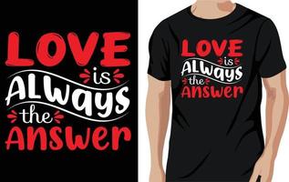 Valentinstag-T-Shirt-Design vektor