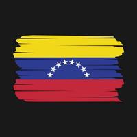 venezuela flagge bürste vektor