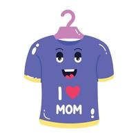 trendiges Mama-Shirt vektor