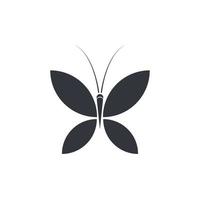Schönheit Schmetterlingslogo vektor