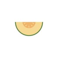 Melonen-Logo-Vektor vektor