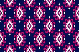 tyg ikat mönster konst. geometrisk etnisk sömlös mönster traditionell. amerikansk, mexikansk stil. vektor